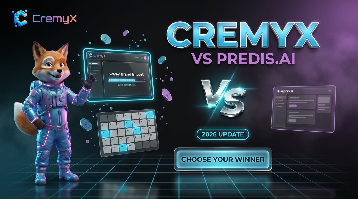 CremyX vs Predis.ai: Complete Comparison 2026