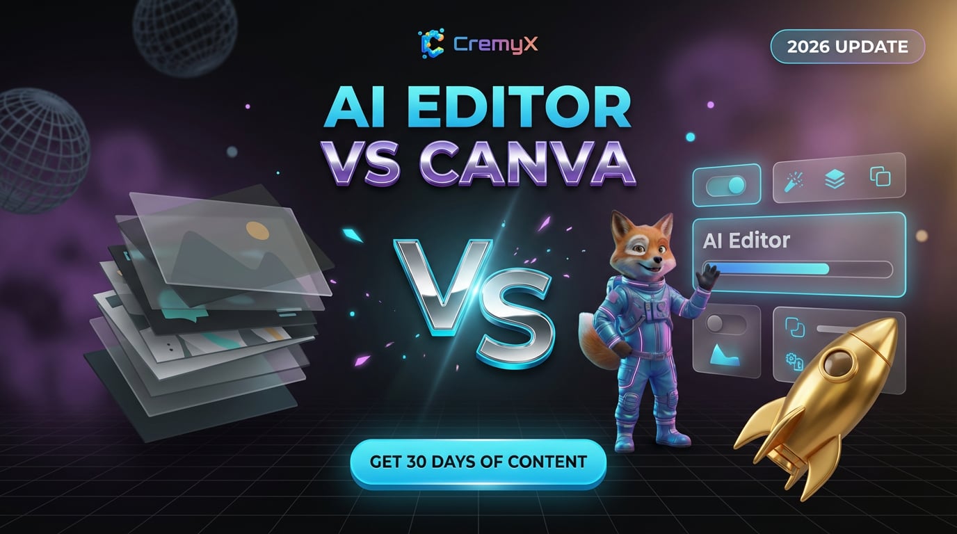 AI Image Editor vs Canva for Marketing | 2026 Comparison
