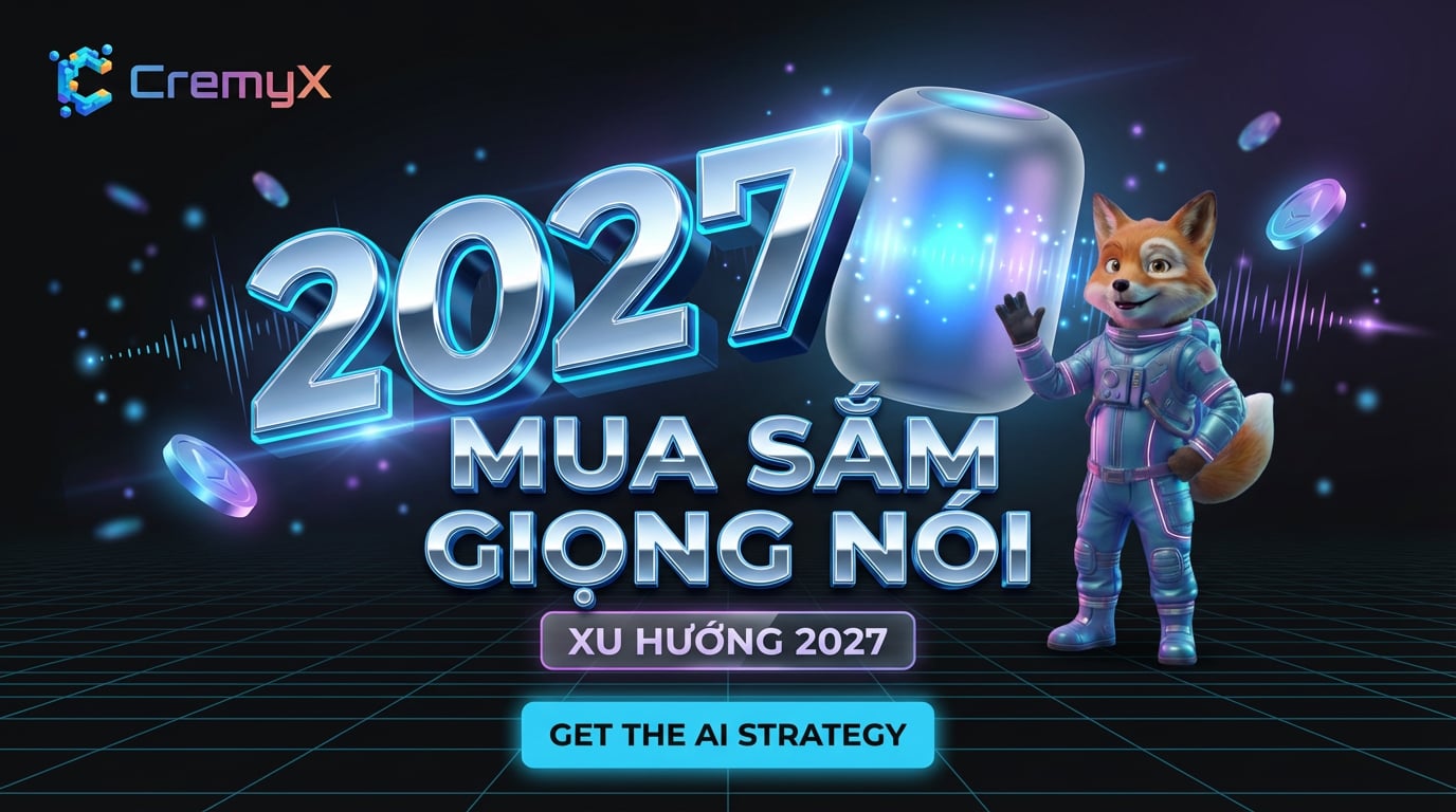 Mua sắm bằng giọng nói: Tối ưu cho Trợ lý AI năm 2027