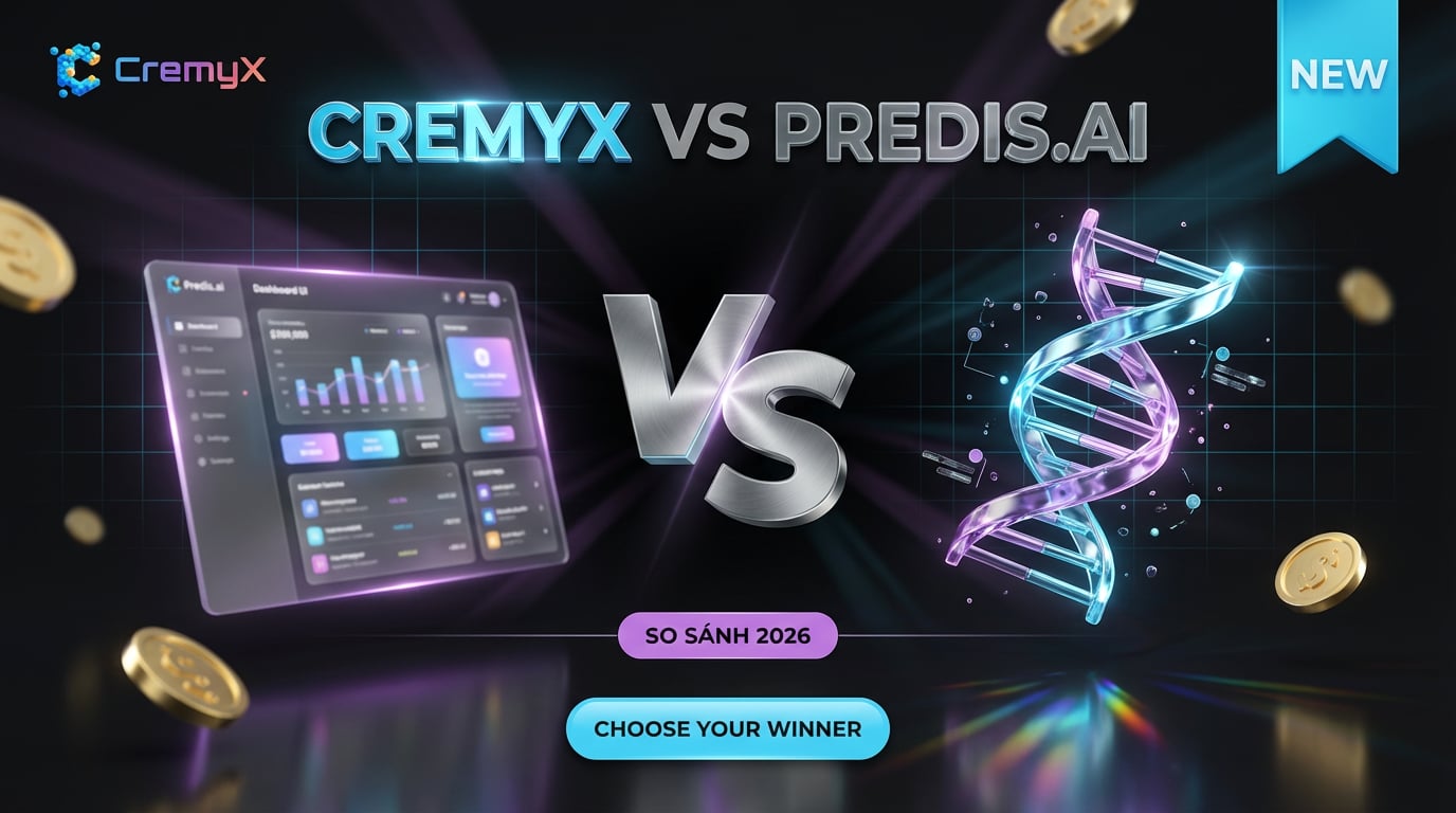 CremyX vs Predis.ai: So sánh AI Marketing 2026