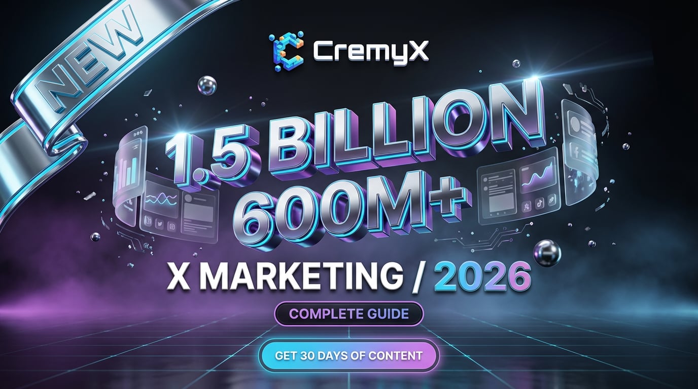 The Complete Guide to X (Twitter) Marketing in 2026 | CremyX