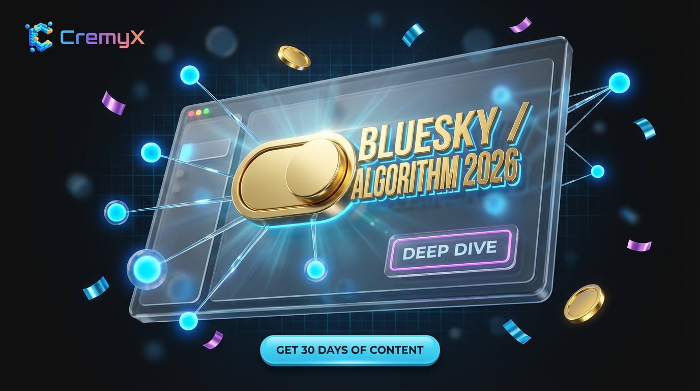 Bluesky 2026: Algoritmo, Feeds Personalizados e Marketing