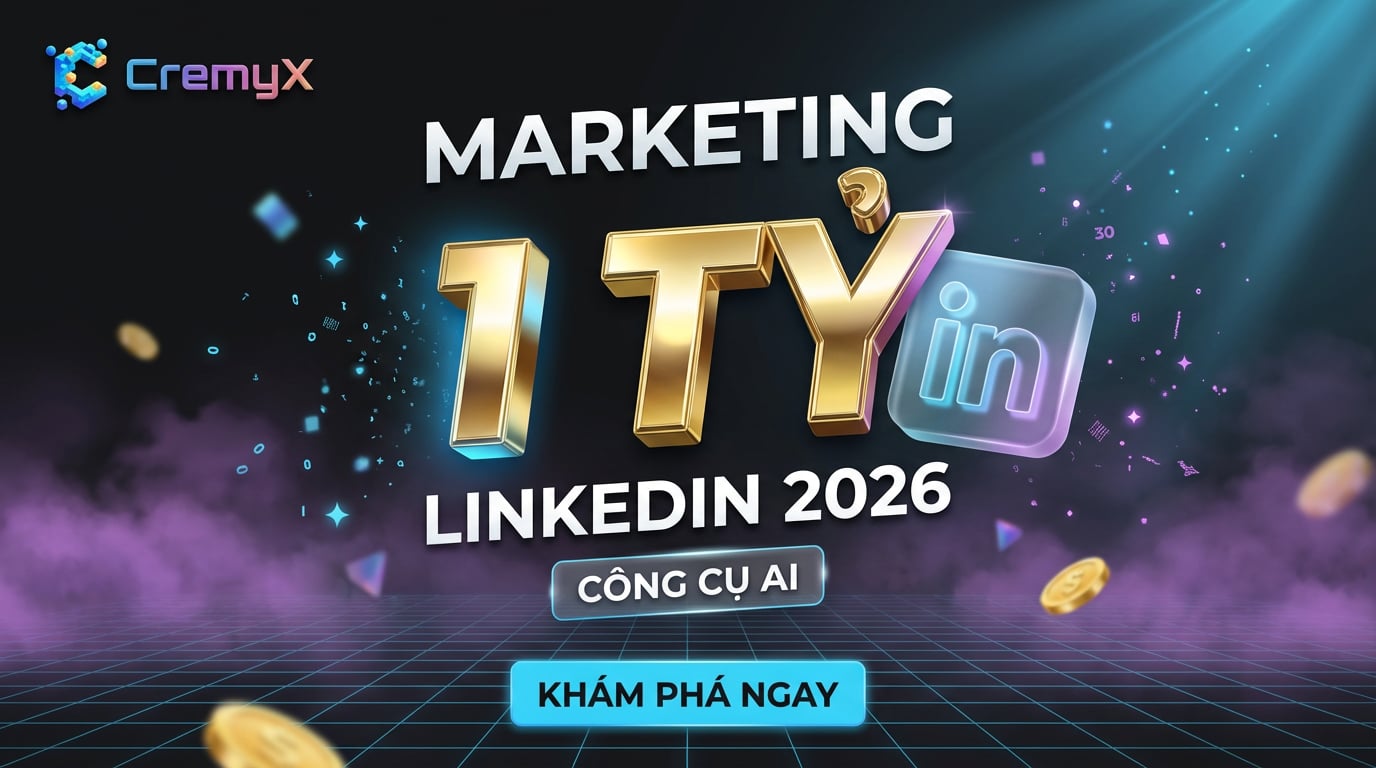 Cẩm nang Marketing LinkedIn 2026: Chiến lược, Tạo Nội Dung & Công Cụ AI | CremyX