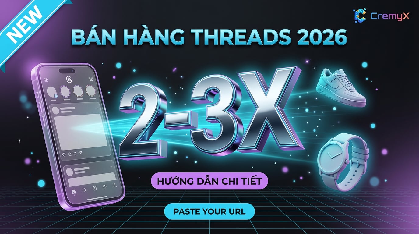 Threads cho TMĐT 2026: Hướng dẫn bán hàng xã hội chi tiết