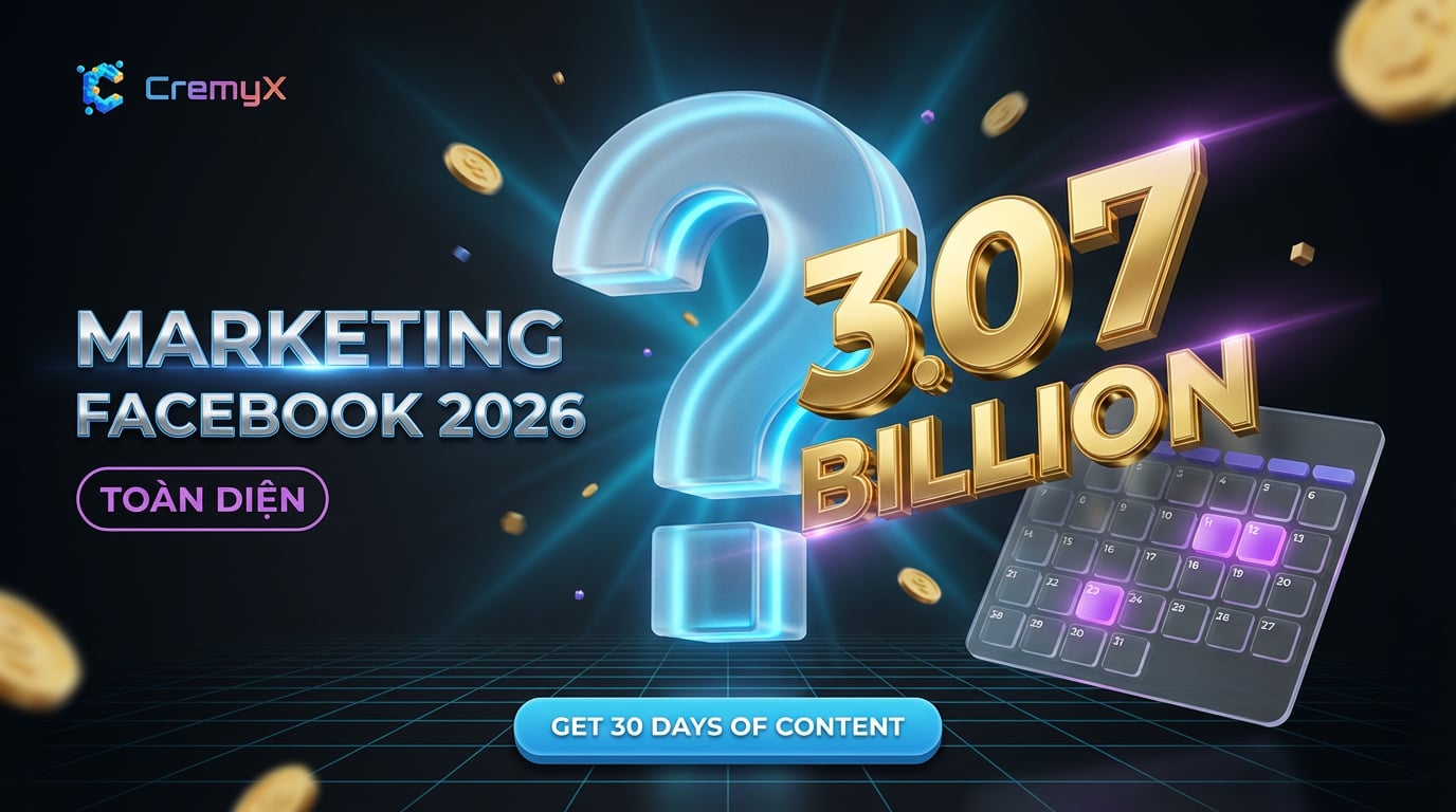 Cẩm nang Marketing Facebook 2026: Toàn diện | CremyX